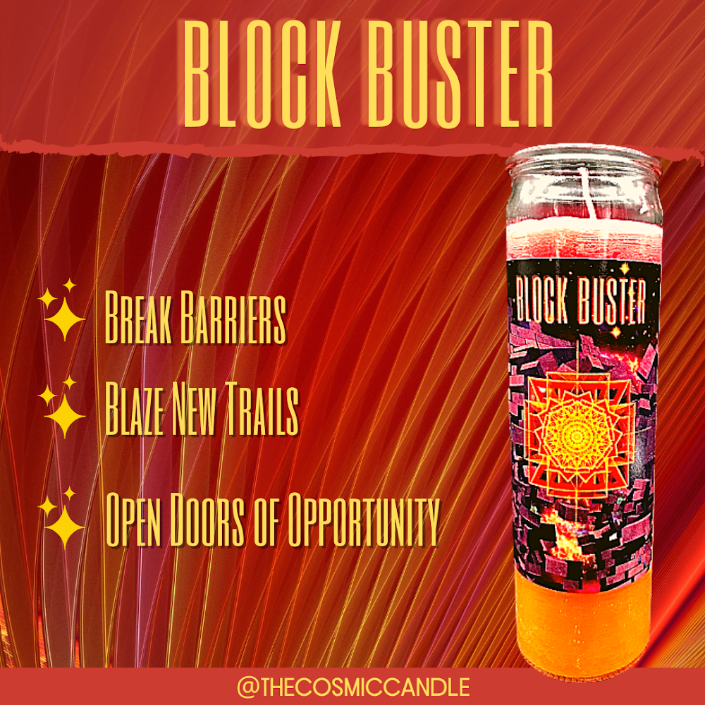 "Blockbuster" Alchemy Fuzion Candle